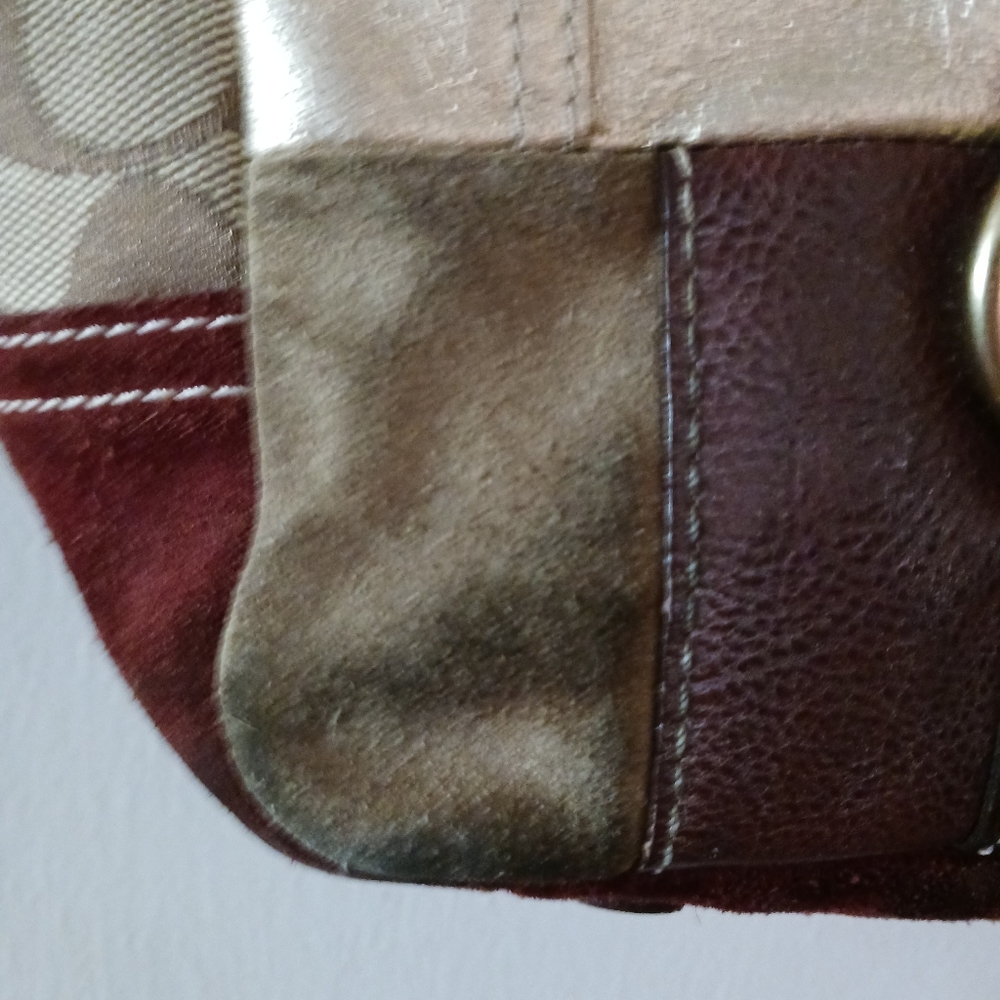 Authentic Coach Patchwork Handbag - Picture 7 of 9